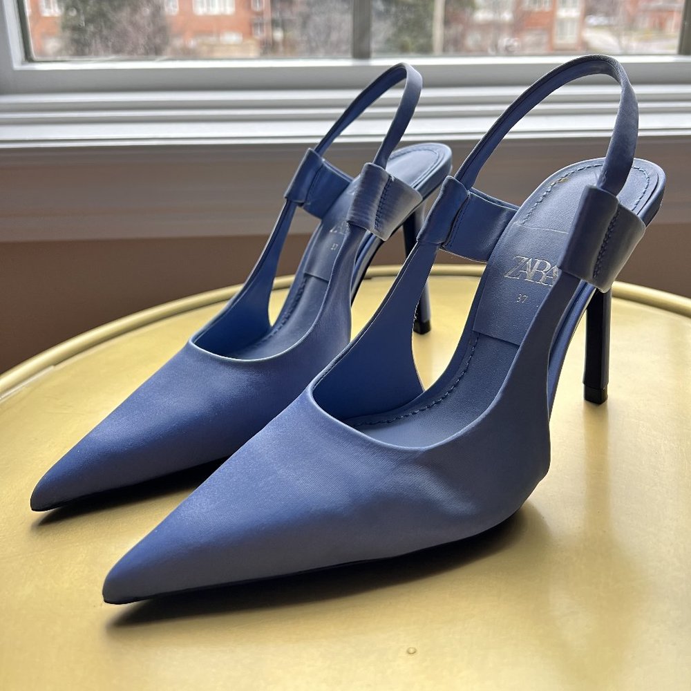 ZARA Pointed Strappy Heel